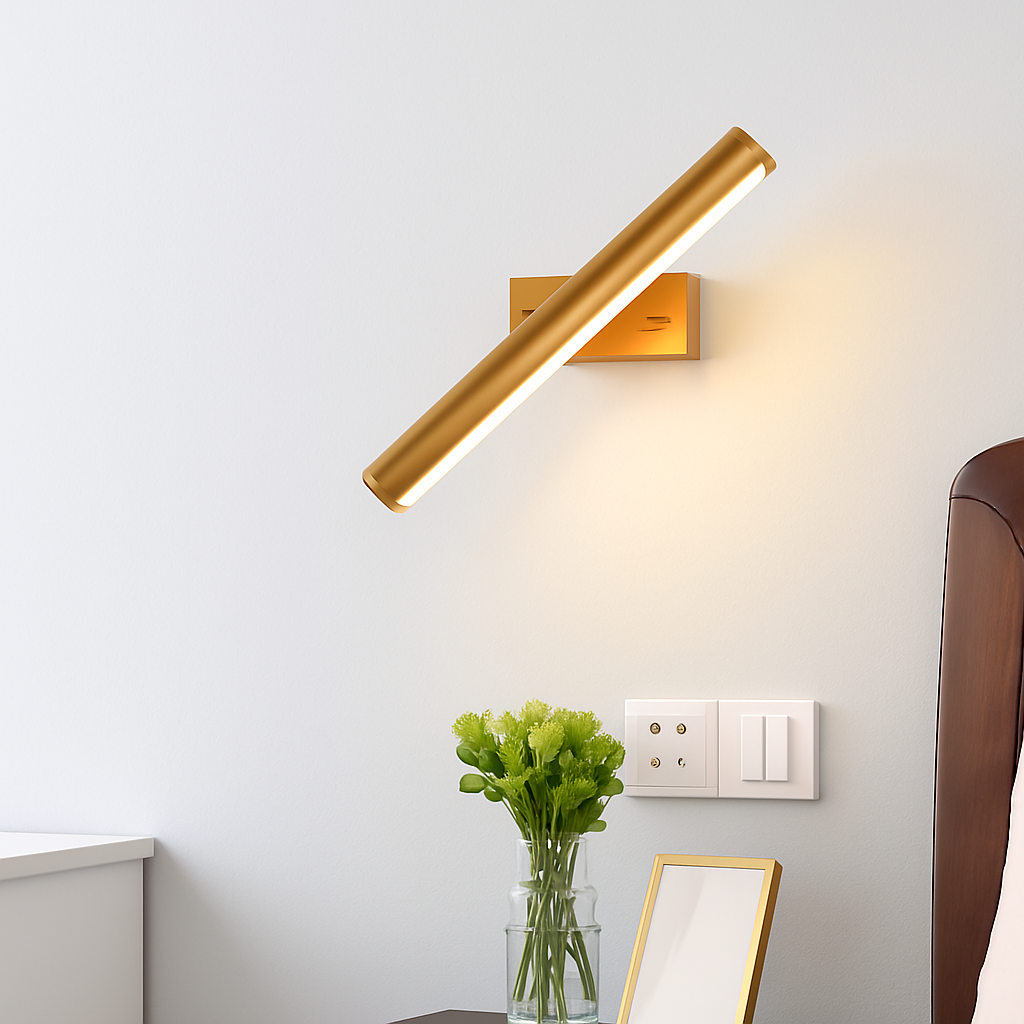 applique murale en bois avec angle réglable créative pour décoration intérieure - vue 5 sur 15