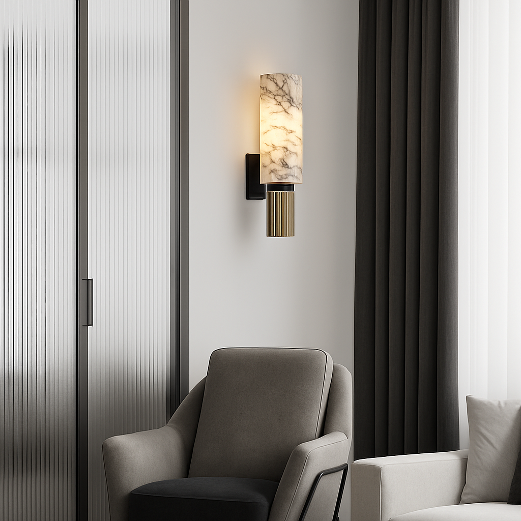 applique murale en marbre naturel style nordique créatif pour décoration intérieure - vue 7 sur 7