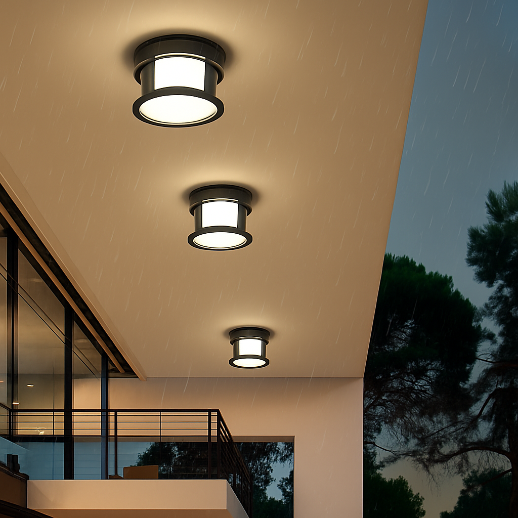 applique murale extérieure à led économique pour éclairage extérieur - vue 4 sur 8