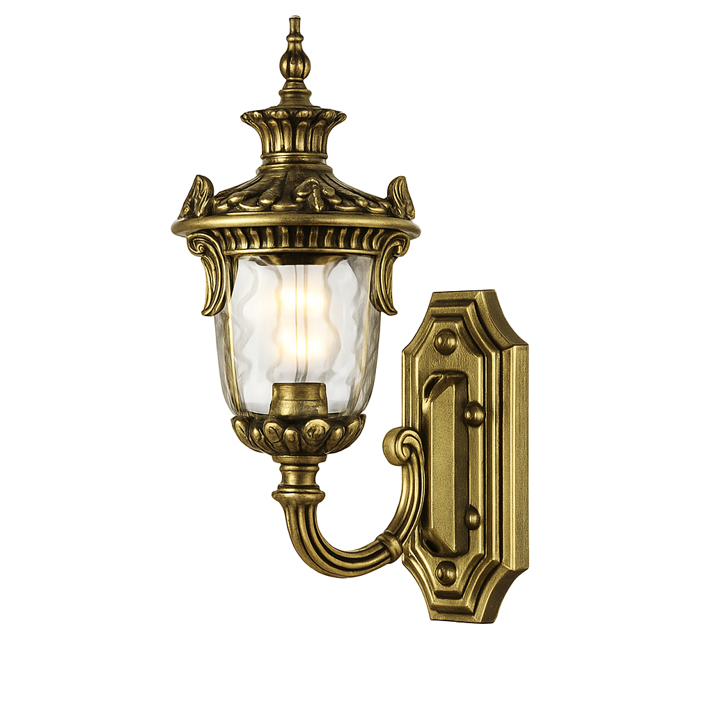 applique murale extérieure étanche double tête style européen rétro - vue 9 sur 9
