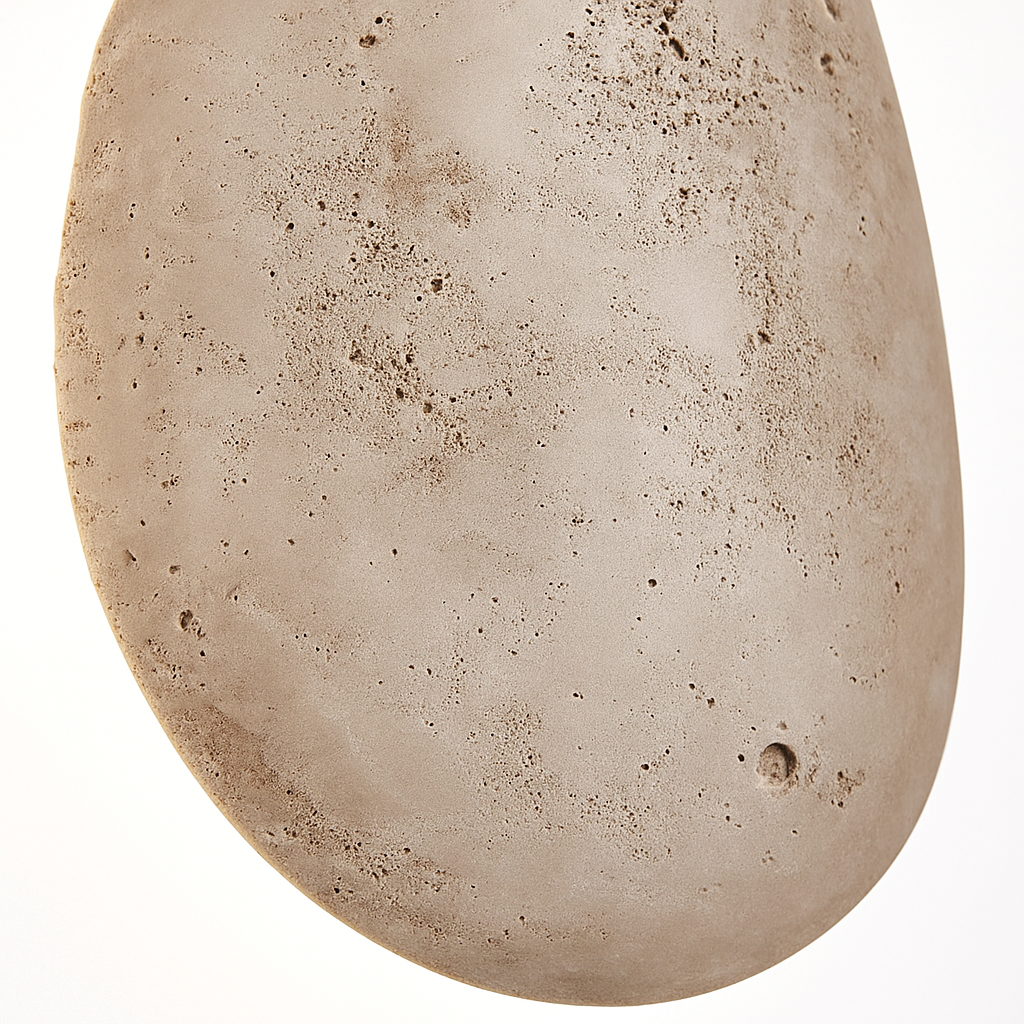 applique murale extérieure étanche en travertin naturel à led - vue 6 sur 7