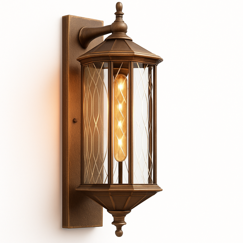 Applique murale Extérieure Étanche Style Chinois