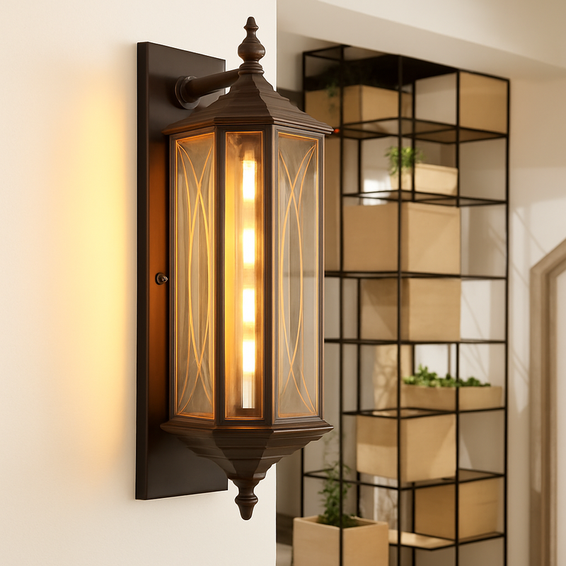 Applique murale Extérieure Étanche Style Chinois