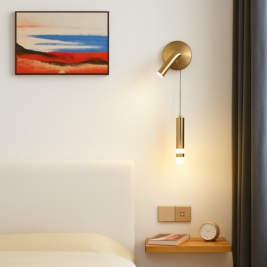 applique murale led double tête acrylique maison décor - vue 5 sur 15