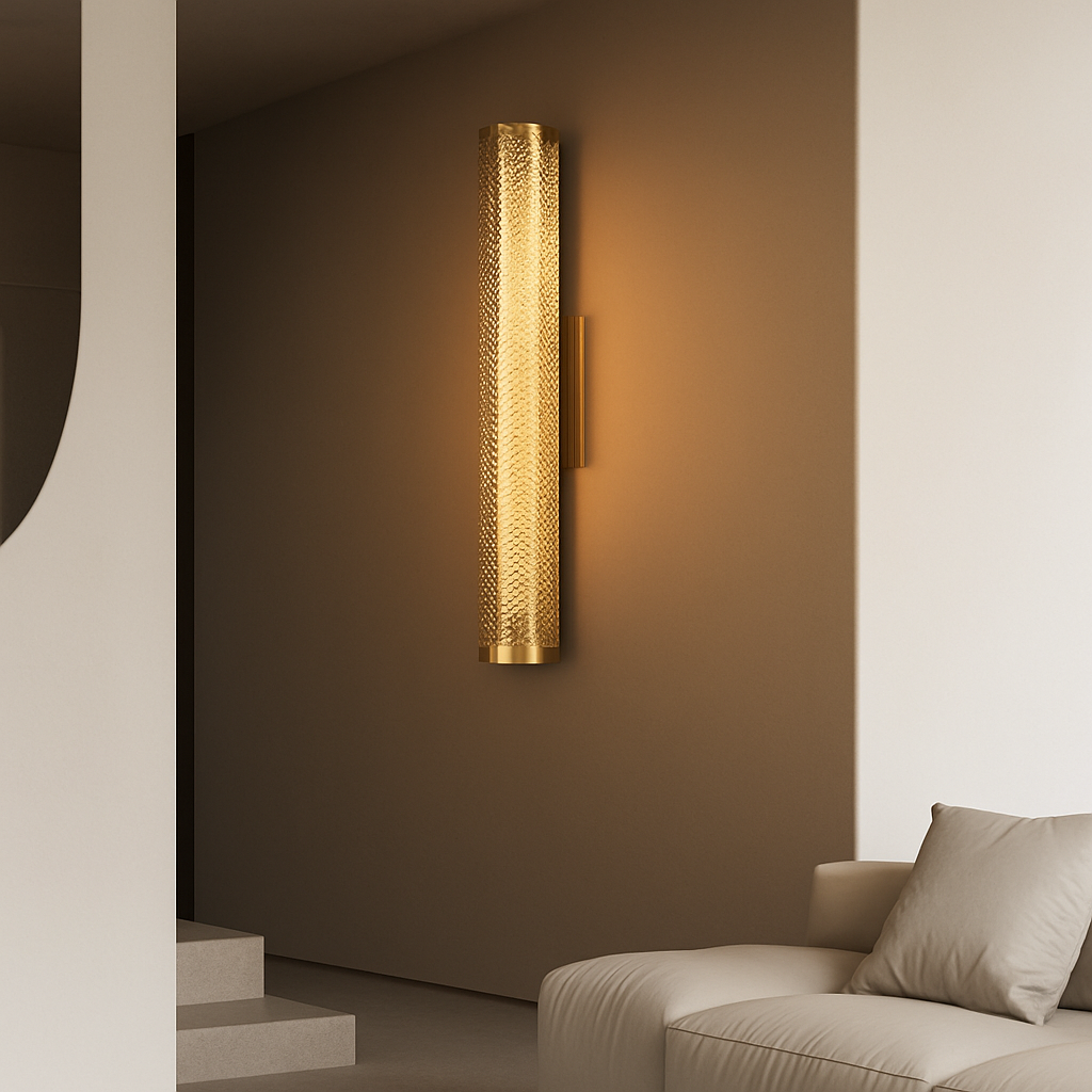 Applique murale LED en laiton rétro - vue 5 sur 7
