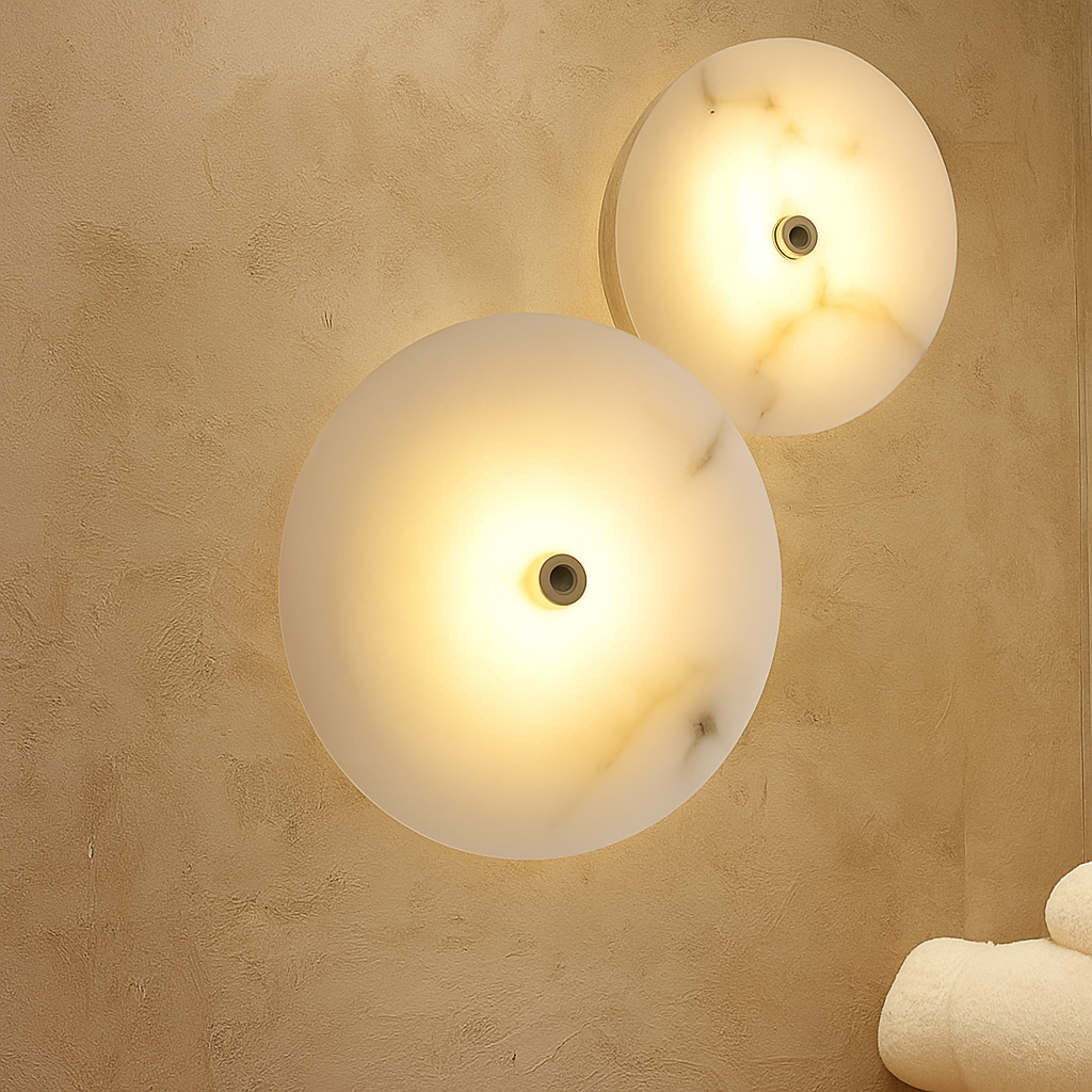 Applique murale LED en marbre naturel - vue 3 sur 10