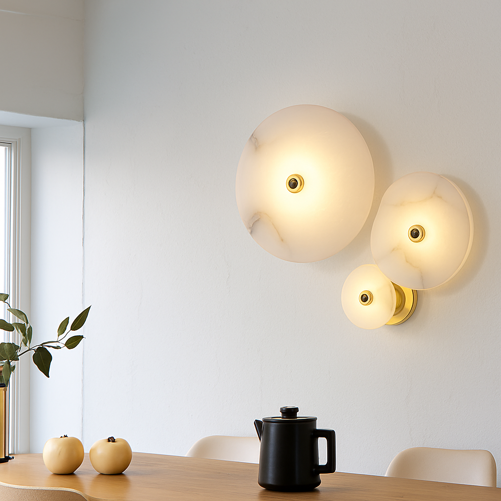 Applique murale LED en marbre naturel - vue 4 sur 10