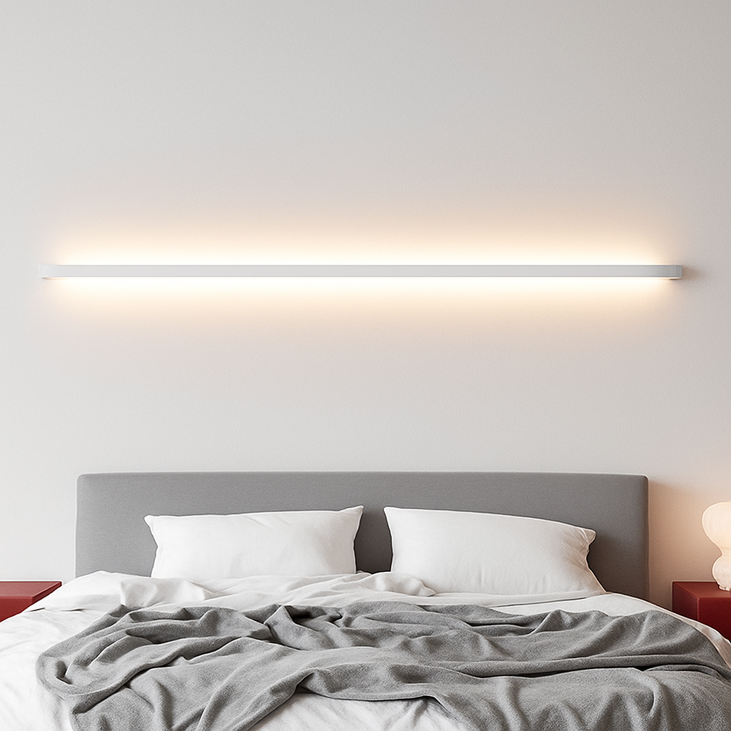 applique murale led moderne avec variateur métal - vue 6 sur 22
