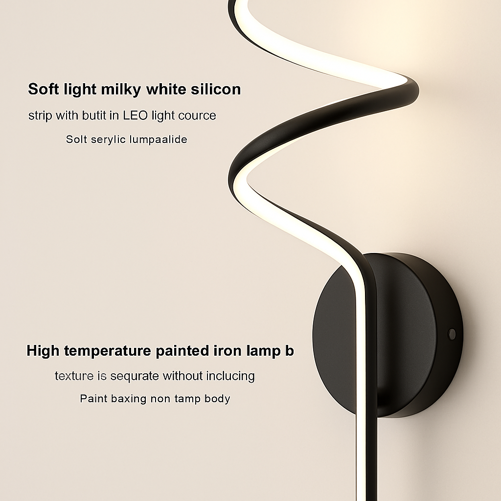 Applique murale led moderne déco maison - vue 7 sur 10