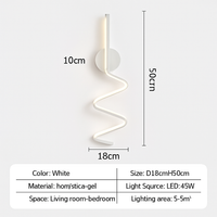 Applique murale led moderne déco maison