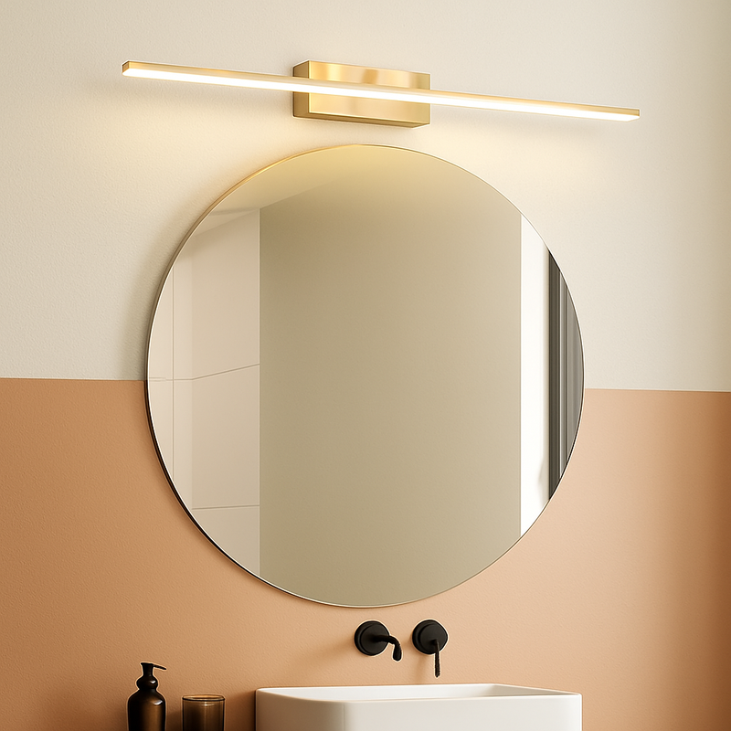 applique murale led moderne pour salle de bain et miroir