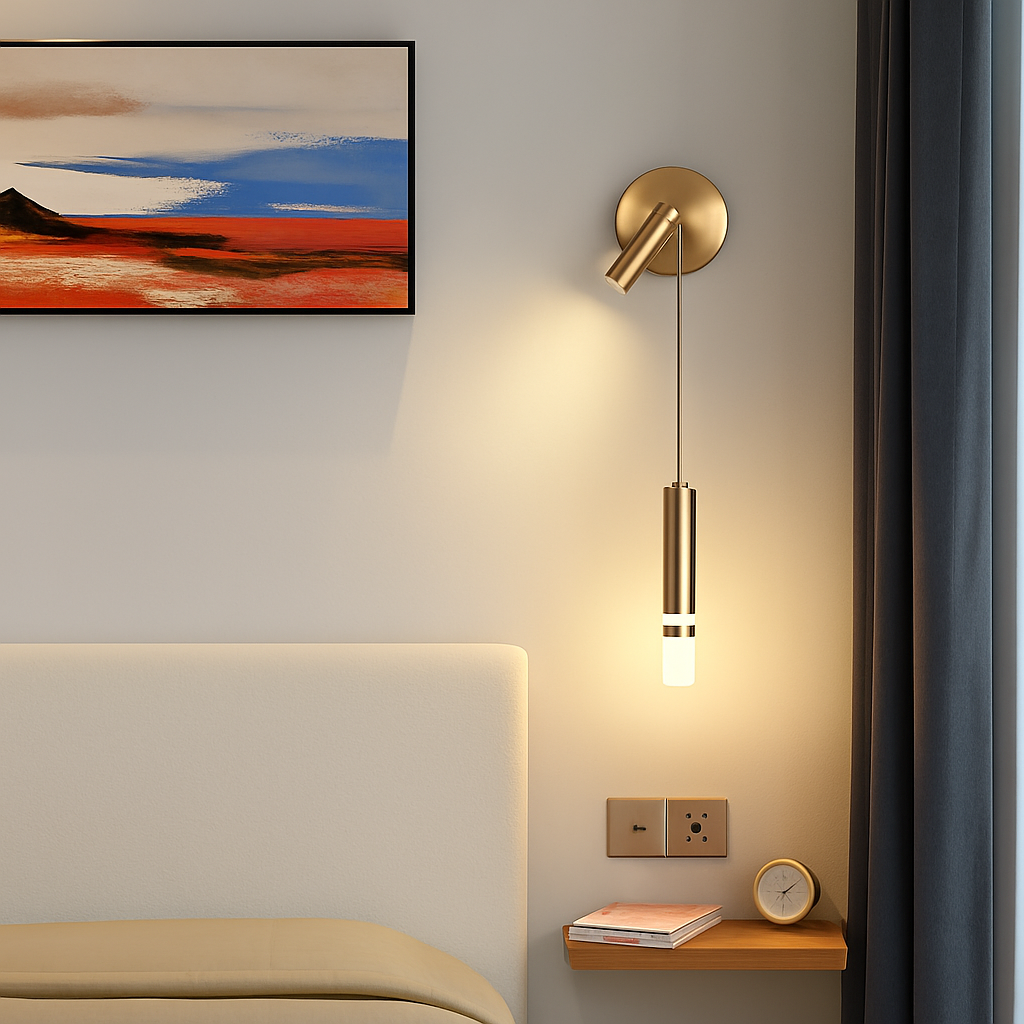 Applique murale LED nordique à Double tête réglable - vue 3 sur 15
