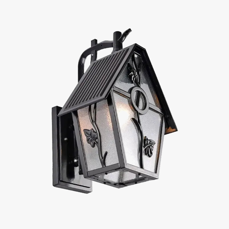 Applique murale led rétro extérieure étanche style européen