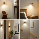 Applique murale LED rechargeable avec télécommande tactile