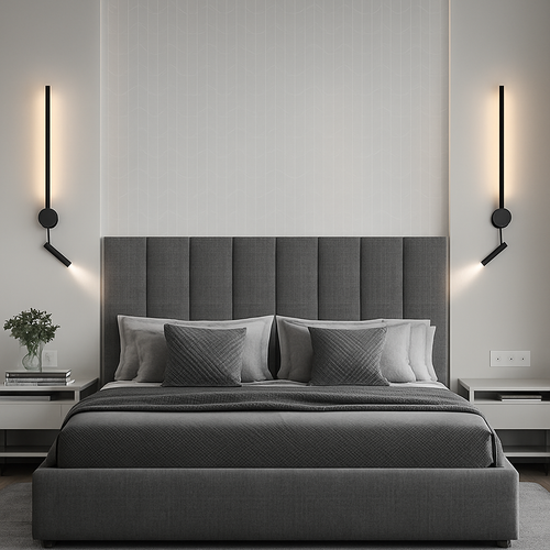 Applique murale Led rotative longue et minimaliste moderne