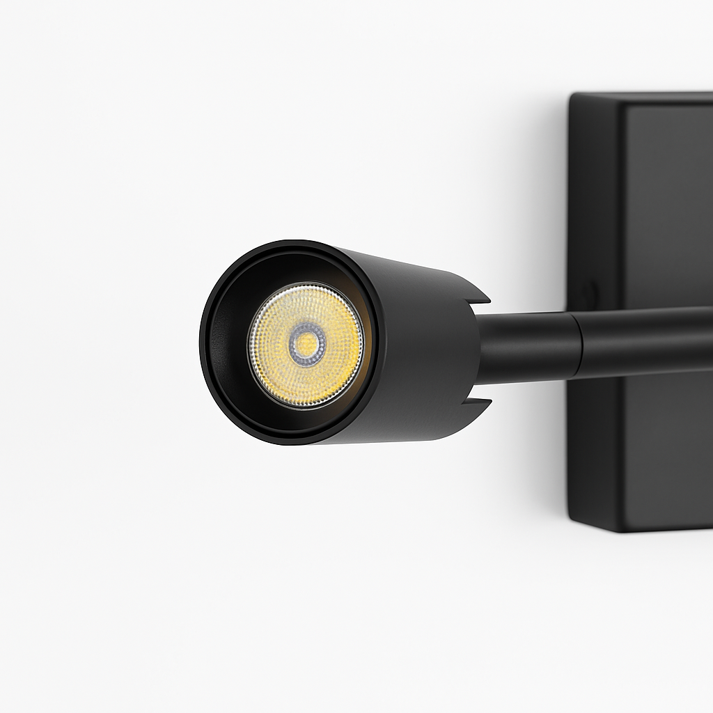 Applique murale Led rotative longue et minimaliste moderne - vue 6 sur 9