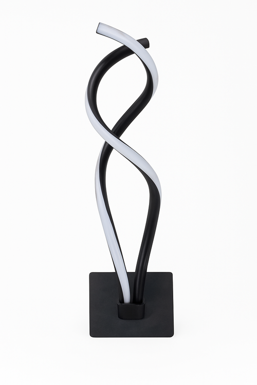 Applique murale LED spirale en aluminium Modern