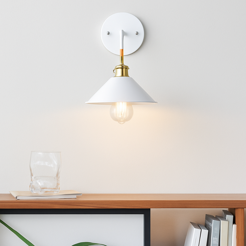 Applique murale LED Vintage Plated de couleurs