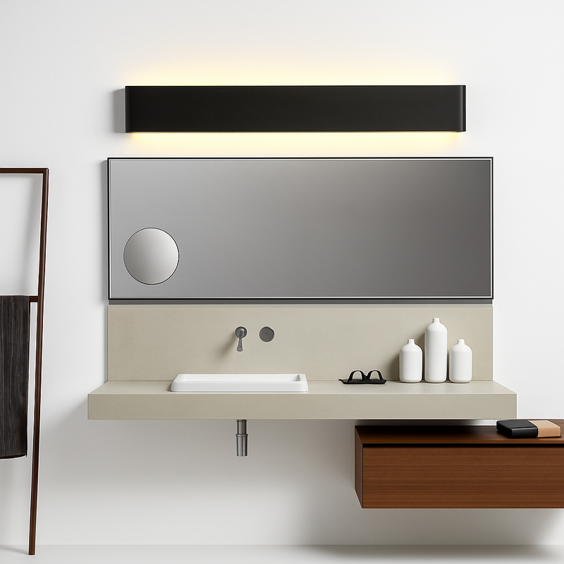 Applique murale longue en aluminium et à LED Sconce