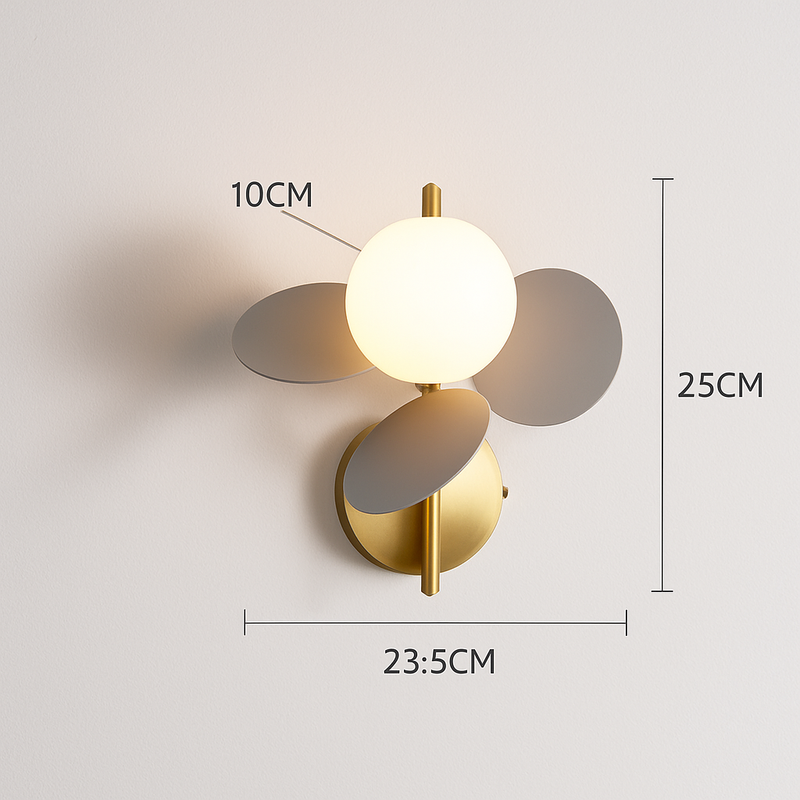 Applique murale moderne coloré pour enfant Clover