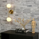 applique murale moderne en boule de verre design créatif et élégant