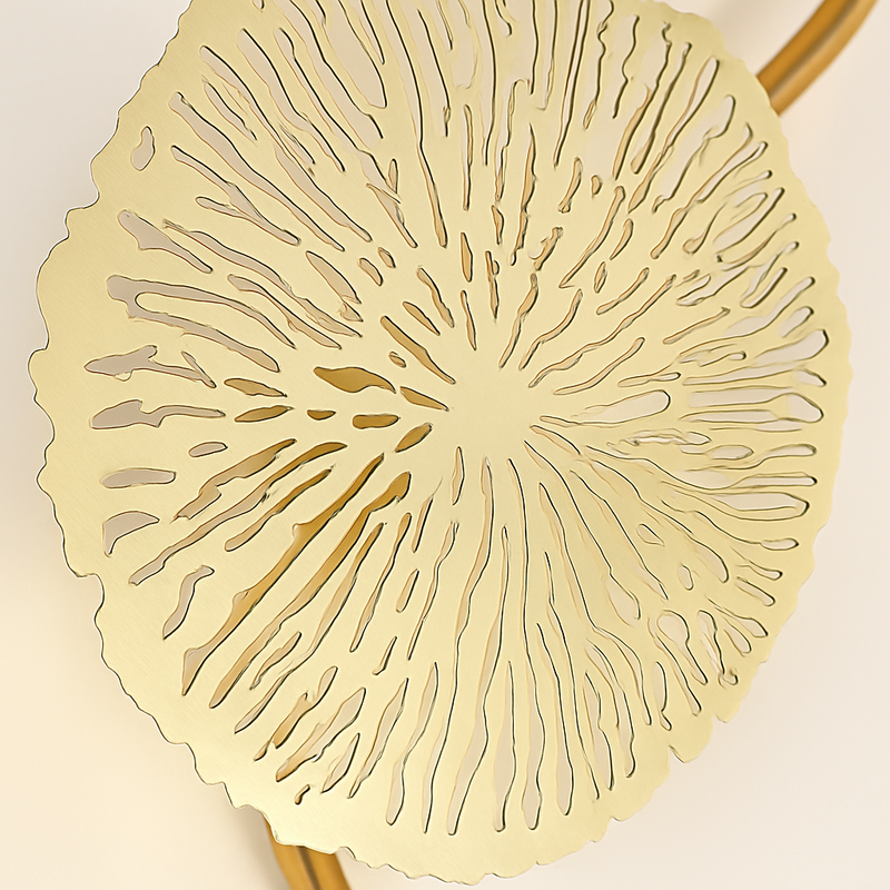 Applique murale moderne en forme de feuille de Lotus