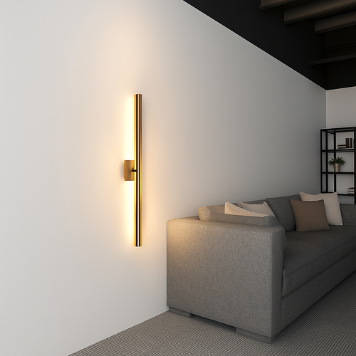 Applique murale moderne LED simple en forme de tube Marnie