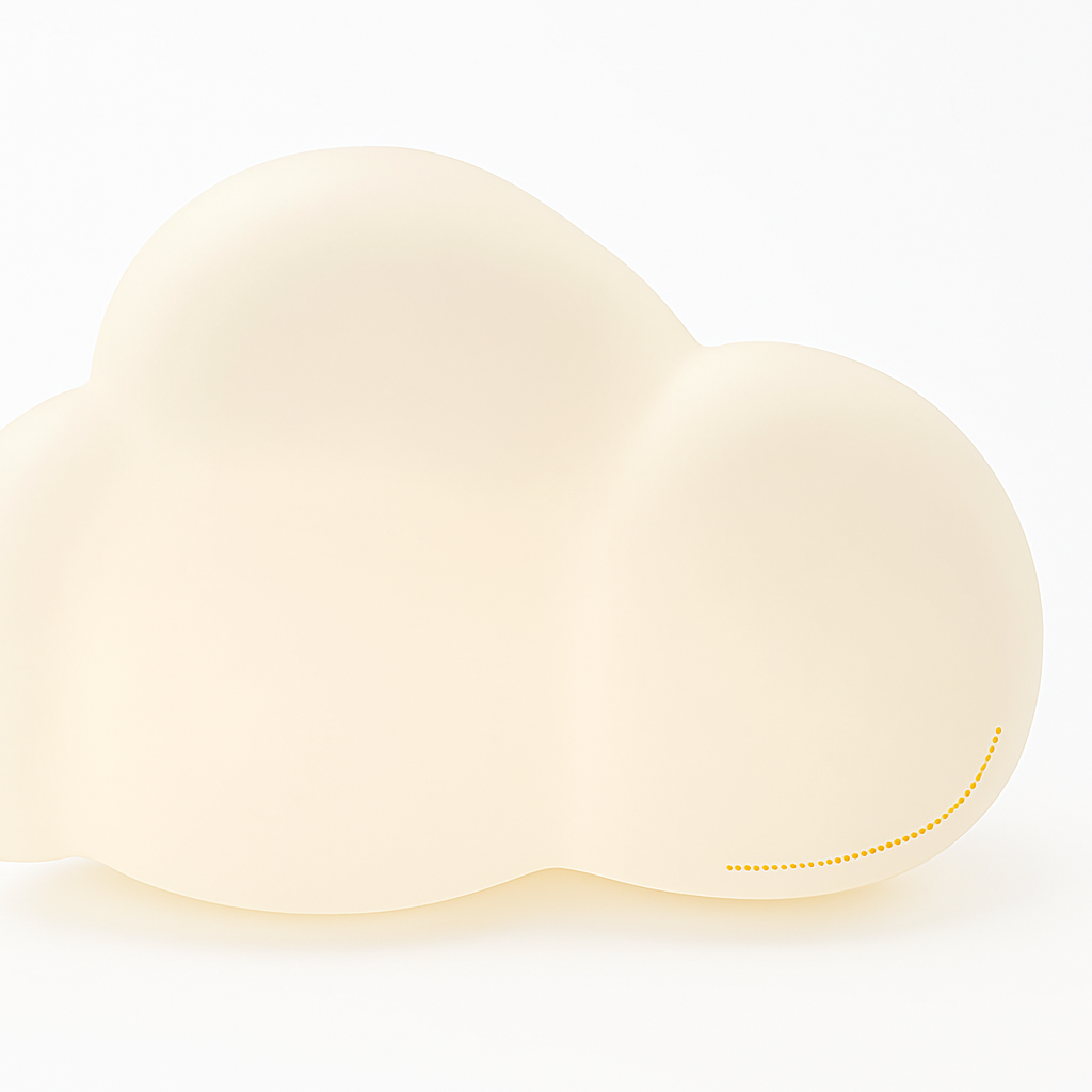 applique murale nuage et étoile pour chambre enfant - vue 7 sur 9