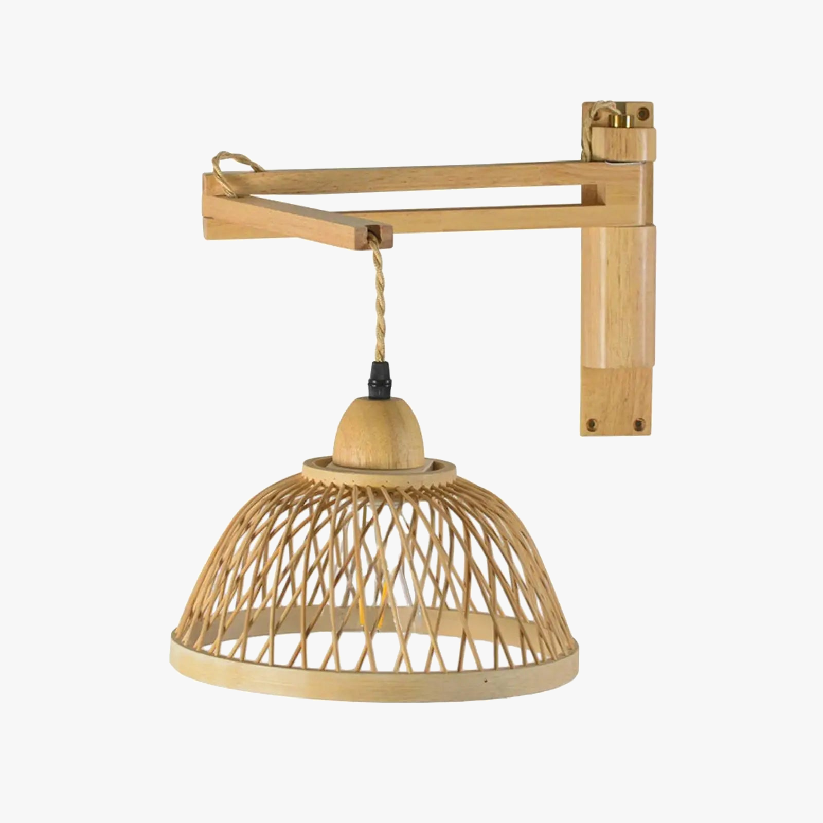 applique murale pliante vintage en bois rétro décoratif pour intérieur