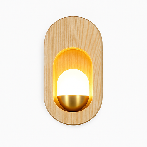 Applique murale scandinave LED avec oeuf lumineux Chaymae