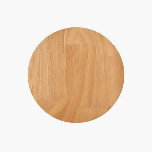 Applique murale scandinave LED de forme ovale en bois