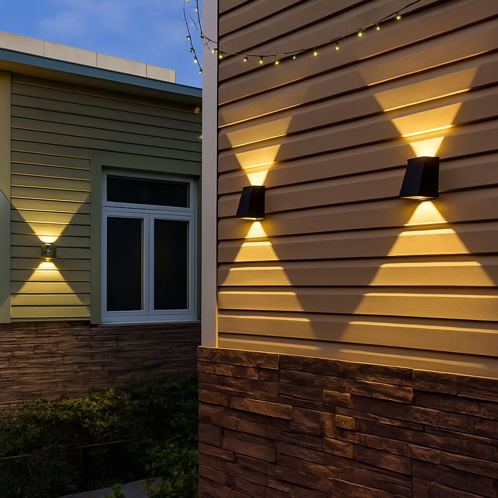 applique murale solaire pour jardin éclairage extérieur décoratif - vue 5 sur 11
