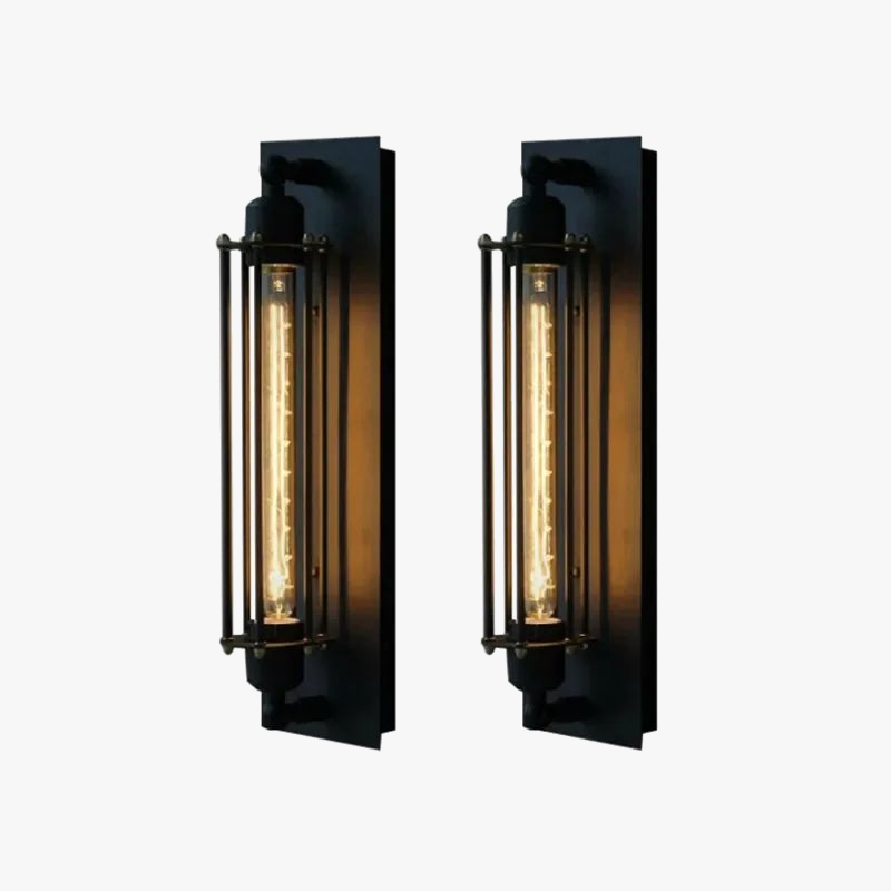 Applique murale style industriel rétro led pour décoration intérieure