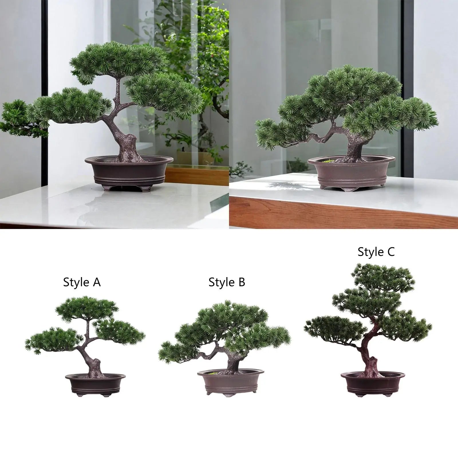arbre artificiel en pot pour une décoration intérieure élégante