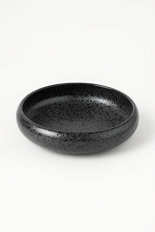 Assiette ceramique emaillee style coreen 15 cm