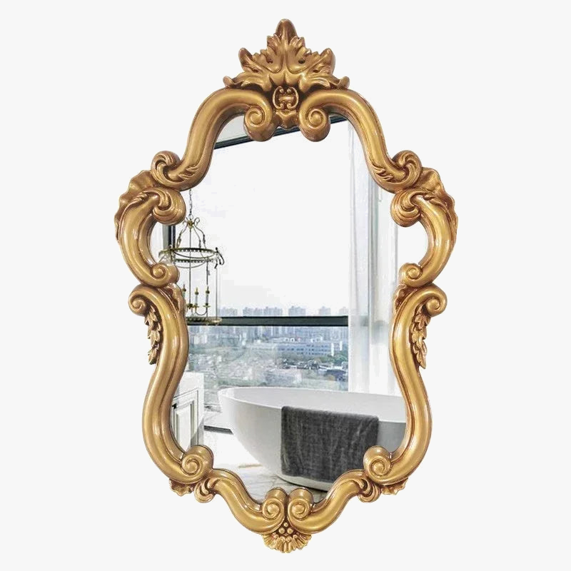 autocollants muraux décoratifs pour miroirs irréguliers à coller