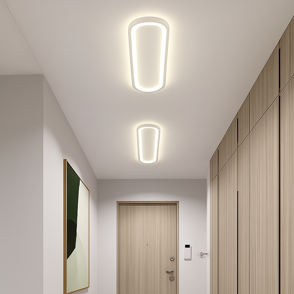 Bande LED moderne plafonniers éclairage intérieur pour chambre robuste couloir porche salon lampes maison Lustre décorer - vue 6 sur 20