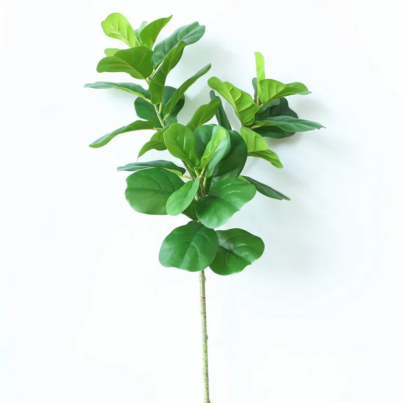 branche de ficus artificielle pour décoration automnale tropicale