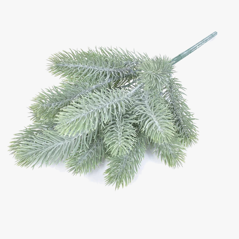 branches d'arbre de noël artificielles en plastique pour décoration festive