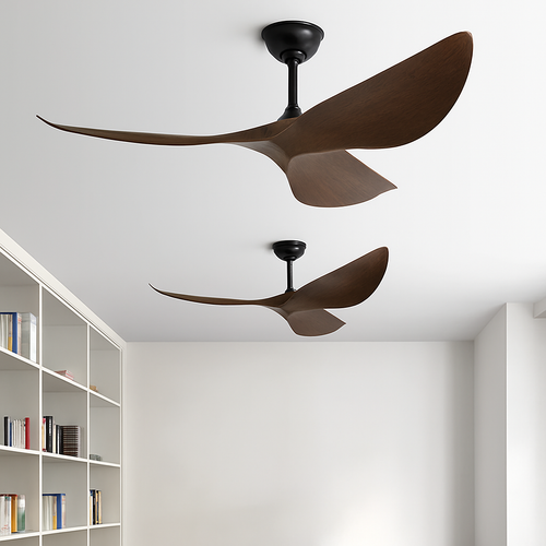 bureau moderne américain ventilateur de plafond sans lumière télécommande