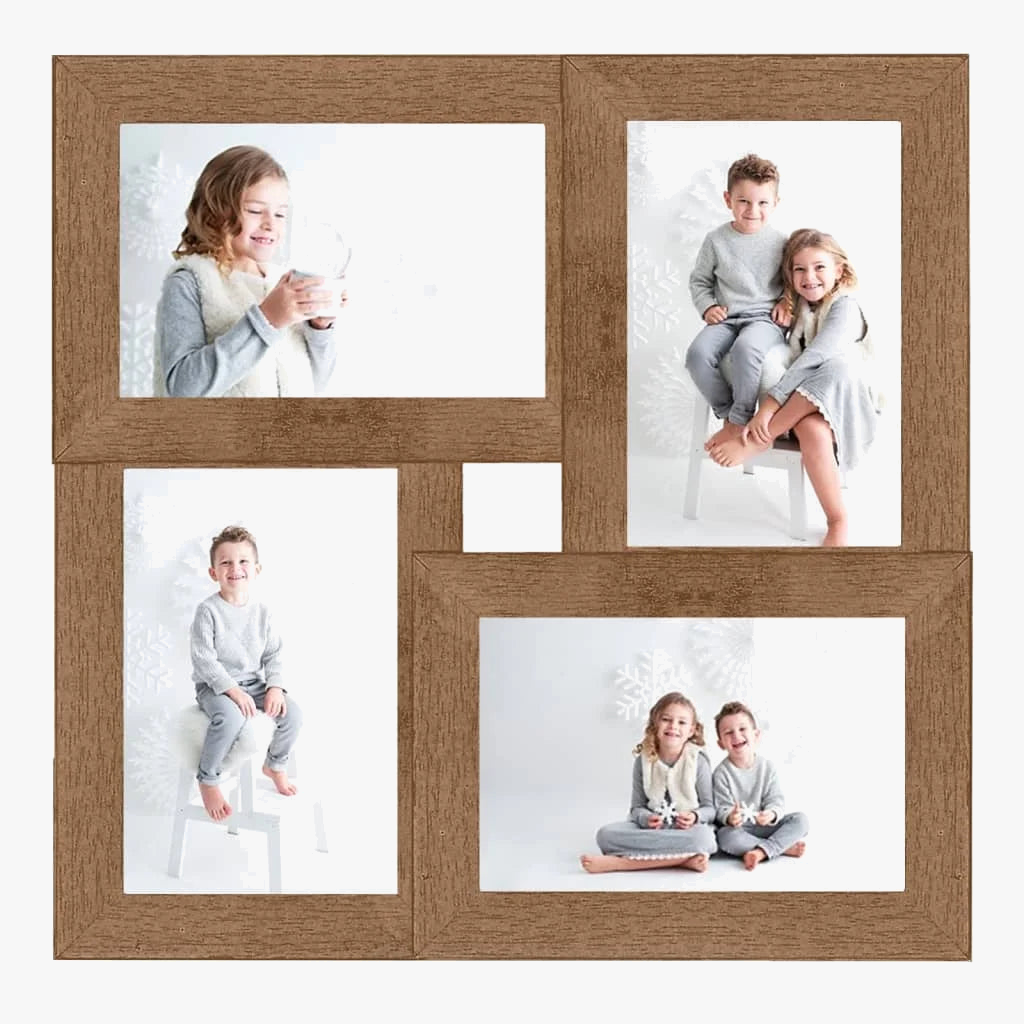 cadre photo carré pour collage familial et décoration