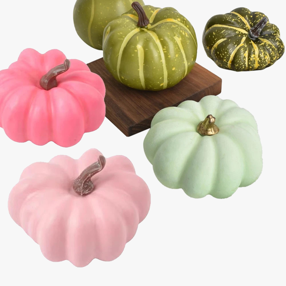 citrouilles décoratives en mousse pour Halloween et automne