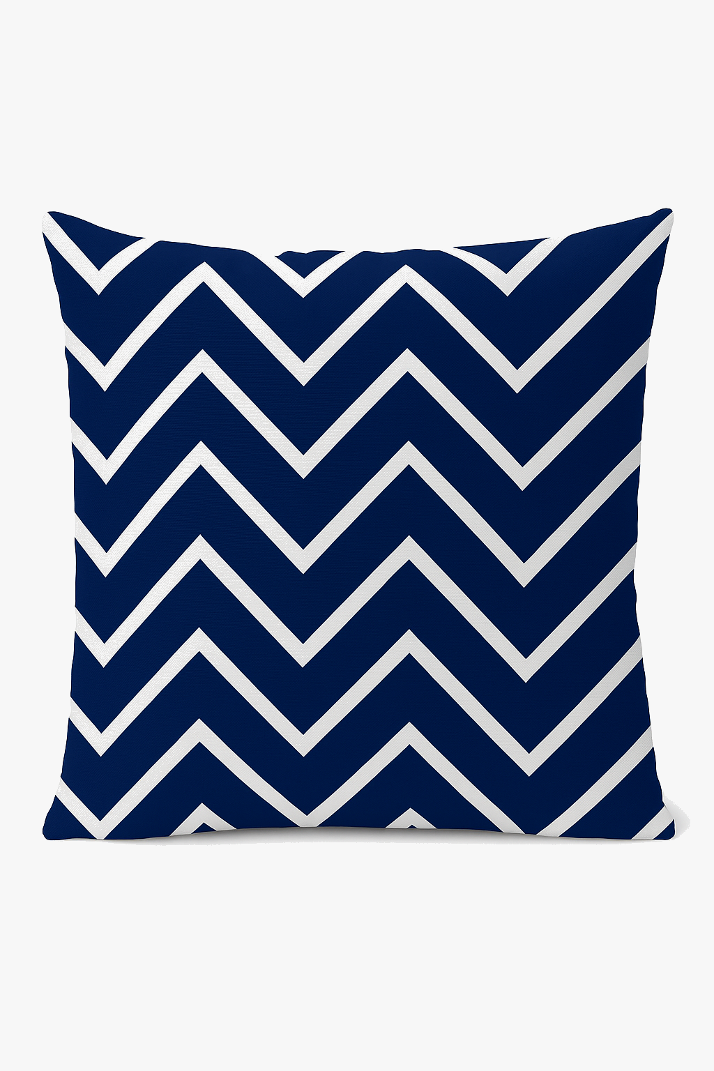 coussin bleu marine géométrique pour un intérieur élégant