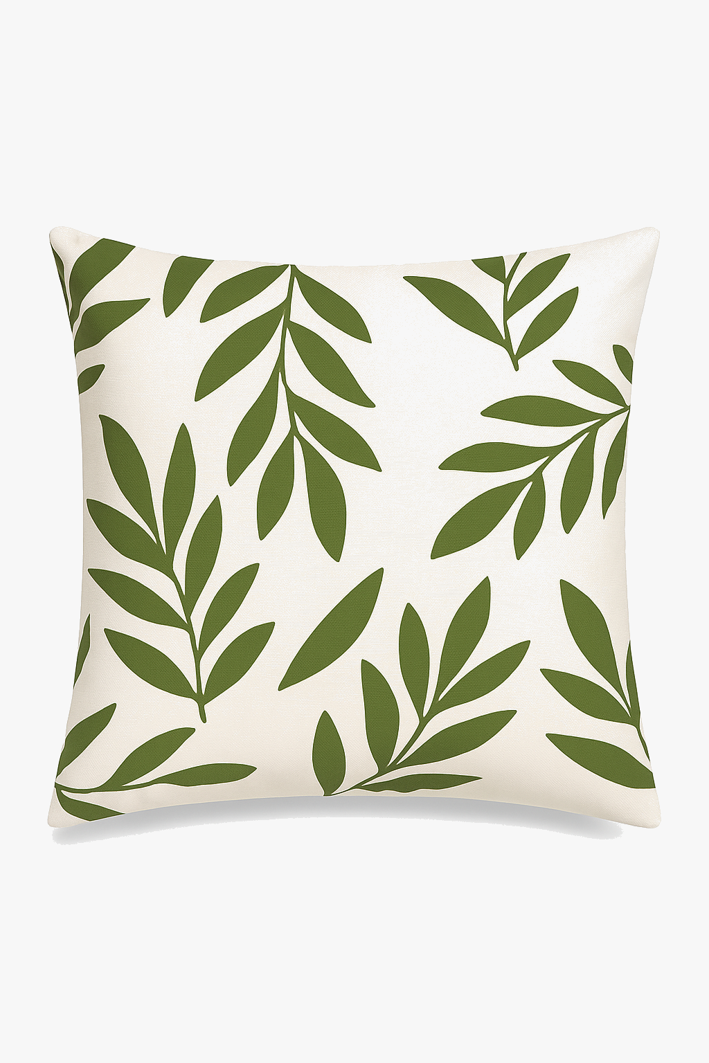 coussin décoratif à motif végétal vert confortable pour votre intérieur