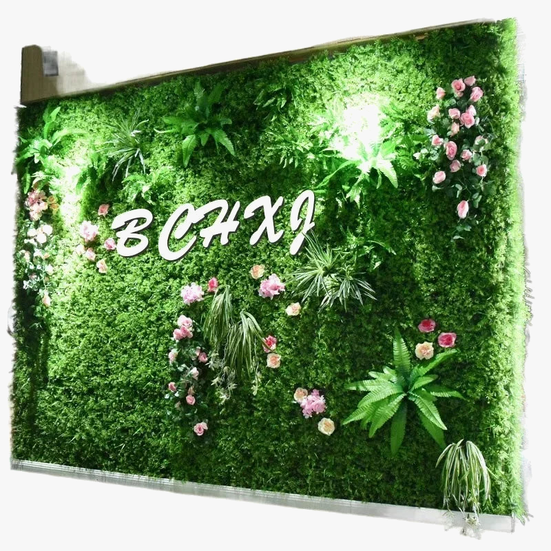 décoration murale végétale florale pour un intérieur naturel