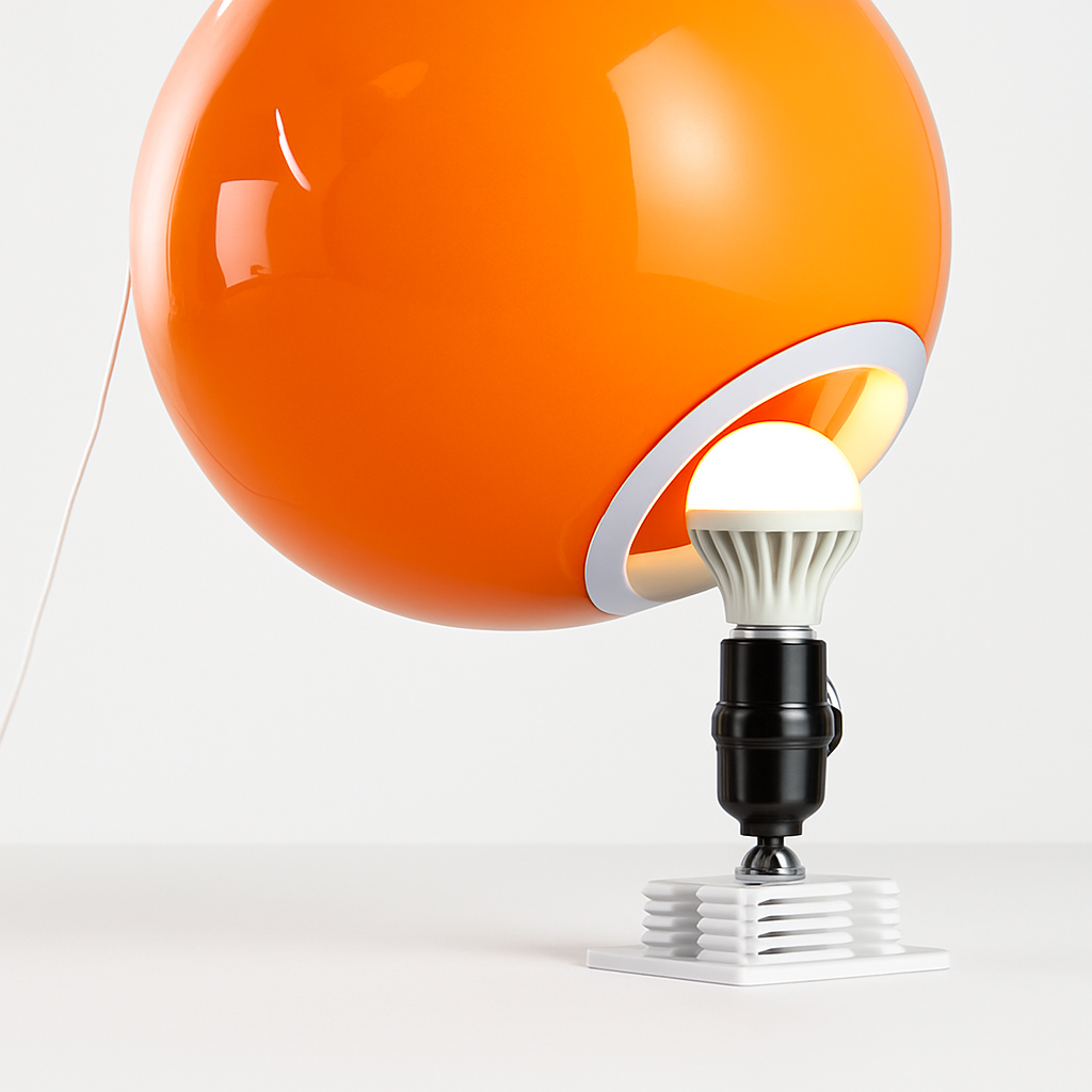 D300mm ball shape ceiling light, beautiful children bedroom ballon lamp, foyer colorful decoration lighting - vue 4 sur 5