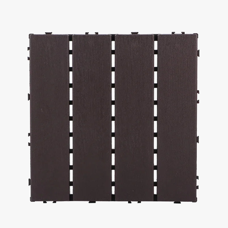 Dalle de sol clipsable 30x30cm plastique extérieur terrasse
