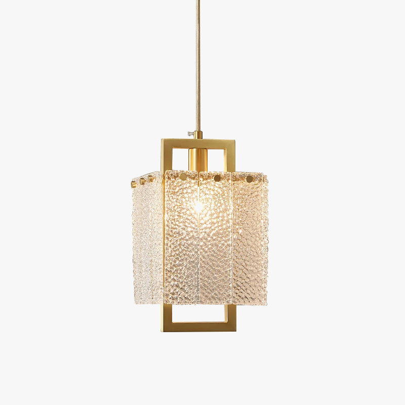 Suspension moderne luxe petit en cuivre doré créative chevet salon salle à manger