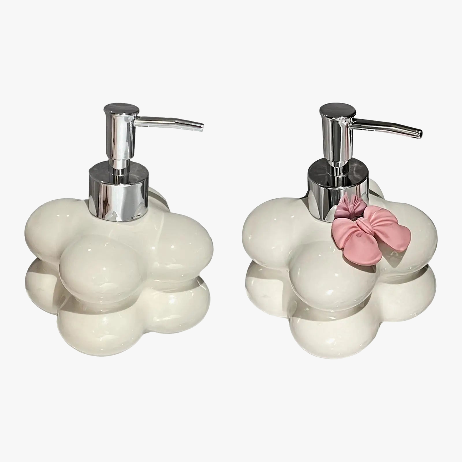 distributeur de gel douche à pompe pour salle de bain
