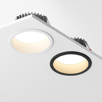 encastré led spot anti-éblouissement aluminium projecteur à intensité variable